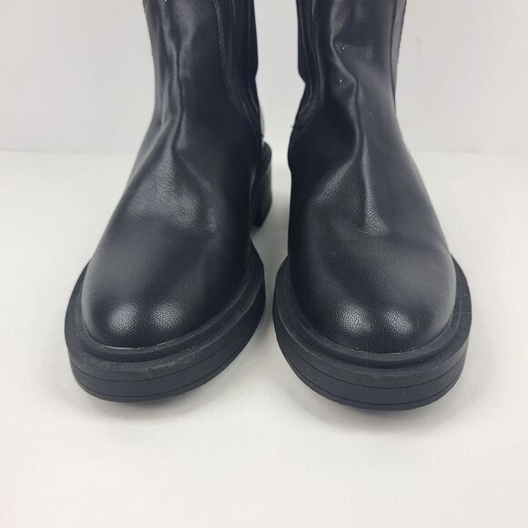 Reaction Kenneth Cole Anabelle Knee High Boots Black Size 5.5M - Picture 9 of 13